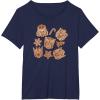 imageTransformers Christmas Gingerbread Cookies TShirtNavy Blue