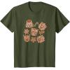 imageTransformers Christmas Gingerbread Cookies TShirtOlive Green
