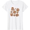 imageTransformers Christmas Gingerbread Cookies TShirtWhite