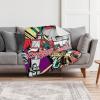 imageTransformers Comic Poster Silky Touch Sherpa Back Super Soft Throw Blanket