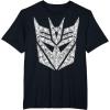 imageTransformers Decepticons Detailed Logo TShirtBlack