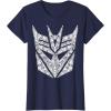 imageTransformers Decepticons Detailed Logo TShirtNavy Blue