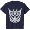 imageTransformers Decepticons Detailed Logo TShirtNavy Blue