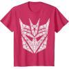 imageTransformers Decepticons Detailed Logo TShirtRed Heather