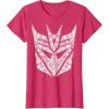 imageTransformers Decepticons Detailed Logo TShirtRed Heather