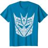 imageTransformers Decepticons Detailed Logo TShirtSapphire Blue