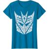 imageTransformers Decepticons Detailed Logo TShirtSapphire Blue