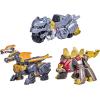 imageTransformers Dinobot Adventures Dinobot Squad Grimlock Dinobot Snarl and Predaking 3Pack Converting Figures 45Inch Toys Ages 3 and Up Amazon ExclusiveTransformers