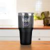 imageTransformers Vintage Decepticon Logo Stainless Steel Tumbler 30 oz Coffee Travel Cup Vacuum Insulated ampamp Double Wall with Leakproof Sliding Lid