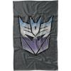 imageLOGOVISION Transformers Vintage Decepticon Logo Fleece Blanket 36quot x 58quot