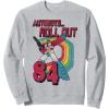 imageTransformers Autobots Retro Roll Out 84 Rainbow Stripe SweatshirtHeather Grey