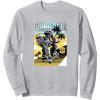 imageTransformers Grimlock Skating Portrait SweatshirtHeather Grey