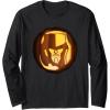 imageTransformers Halloween Megatron Pumpkin Long Sleeve TShirtBlack