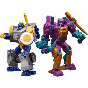 imageTransformers Age of The Primes Wreck n Doom Collection Fisitron and Carnivac 55inch Converting Action Figure 2Pack Robot Toys Ages 8 Amazon Exclusive