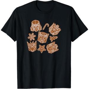 imageTransformers Christmas Gingerbread Cookies TShirtBlack