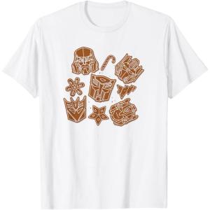 imageTransformers Christmas Gingerbread Cookies TShirtWhite