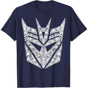 imageTransformers Decepticons Detailed Logo TShirtNavy Blue