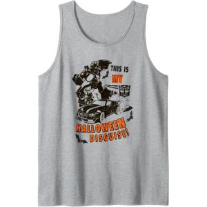 imageTransformers Halloween This Is My Halloween Disguise Tank TopHeather Grey