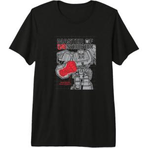 imageTransformers Megatron Master Of Destruction Color Pop Premium TShirtBlack