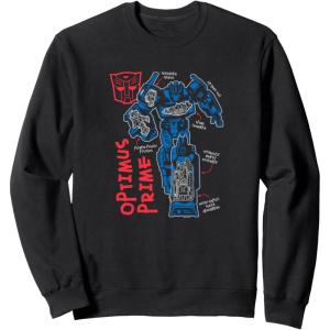 imageTransformers Optimus Prime Running Doodle SweatshirtBlack