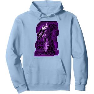 imageTransformers War For Cybertron Megatron Portrait Pullover HoodieDusty Blue