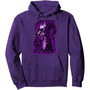 imageTransformers War For Cybertron Megatron Portrait Pullover HoodiePurple
