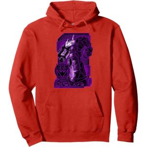 imageTransformers War For Cybertron Megatron Portrait Pullover HoodieRed
