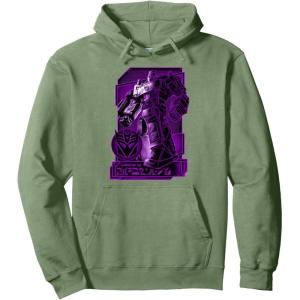 imageTransformers War For Cybertron Megatron Portrait Pullover HoodieSage Green