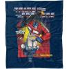 imageLOGOVISION Transformers Bumblebee Fleece Blanket 36quot x 58quotOptimus Prime