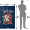 imageLOGOVISION Transformers Bumblebee Fleece Blanket 36quot x 58quotOptimus Prime