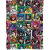 imageLOGOVISION Transformers Transformers Squares Fleece Blanket 36quot x 58quotTransformers Squares
