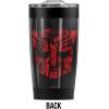 imageLogovision Transformers Tonal Autobot Stainless Steel Tumbler 20 oz Coffee Travel MugCup Vacuum Insulated ampamp Double Wall with Leakproof Sliding Lid  Great for Hot Drinks and Cold BeveragesBlack
