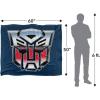 imageTransformers Autobot Airbrush Logo Silky Touch Super Soft Throw Blanket 36quot x 58quotAirbrush Logo