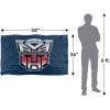 imageTransformers Autobot Airbrush Logo Silky Touch Super Soft Throw Blanket 36quot x 58quotAirbrush Logo