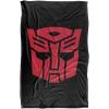 imageTransformers Autobot Airbrush Logo Silky Touch Super Soft Throw Blanket 36quot x 58quotRed Logo