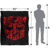 imageTransformers Autobot Airbrush Logo Silky Touch Super Soft Throw Blanket 36quot x 58quotTonal