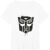 imageTransformers Autobots Dripping Paint Logo Silhouette TShirtWhite