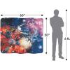 imageTransformers Blanket 50quotx60quot Autobot Box Art Silky Touch Sherpa Back Super Soft Throw Blanket