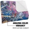 imageTransformers Blanket 50quotx60quot Autobot Box Art Silky Touch Sherpa Back Super Soft Throw Blanket