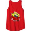 imageTransformers Dino Might Grimlock Dripping Graffiti Logo Tank TopRed