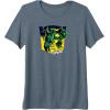 imageTransformers Grimlock Graffiti Painted Wall Retro Portrait Premium TShirtSlate Grey