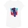 imageTransformers Optimus Prime 84 Graffiti Painted Wall Portrait TShirtWhite
