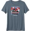 imageTransformers Rise of the Beasts Optimus Distressed Shot Premium TShirtSlate Grey