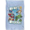 imageTransformers Roll to The Rescue Silky Touch Super Soft Throw Blanket 36quot x 58quotRoll to the Rescue
