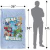 imageTransformers Roll to The Rescue Silky Touch Super Soft Throw Blanket 36quot x 58quotRoll to the Rescue