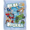 imageTransformers Roll to The Rescue Silky Touch Super Soft Throw Blanket 36quot x 58quotRoll to the Rescue