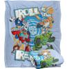 imageTransformers Roll to The Rescue Silky Touch Super Soft Throw Blanket 36quot x 58quotRoll to the Rescue