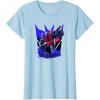 imageTransformers Starscream Graffiti Painted Wall Portrait TShirtBaby Blue