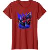 imageTransformers Starscream Graffiti Painted Wall Portrait TShirtCranberry Red