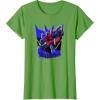 imageTransformers Starscream Graffiti Painted Wall Portrait TShirtGrass Green